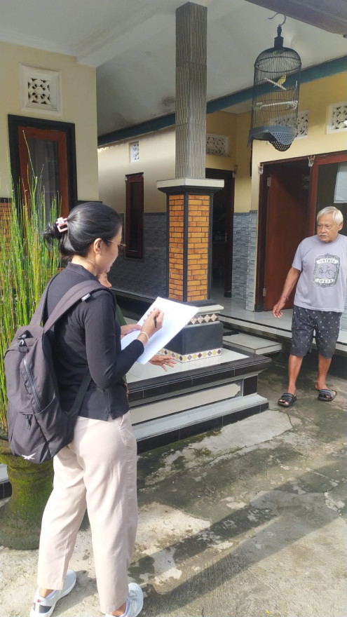 SURVEI PENANGANAN KASUS DB DI BANJAR DINAS BANTAS TENGAH KAJA