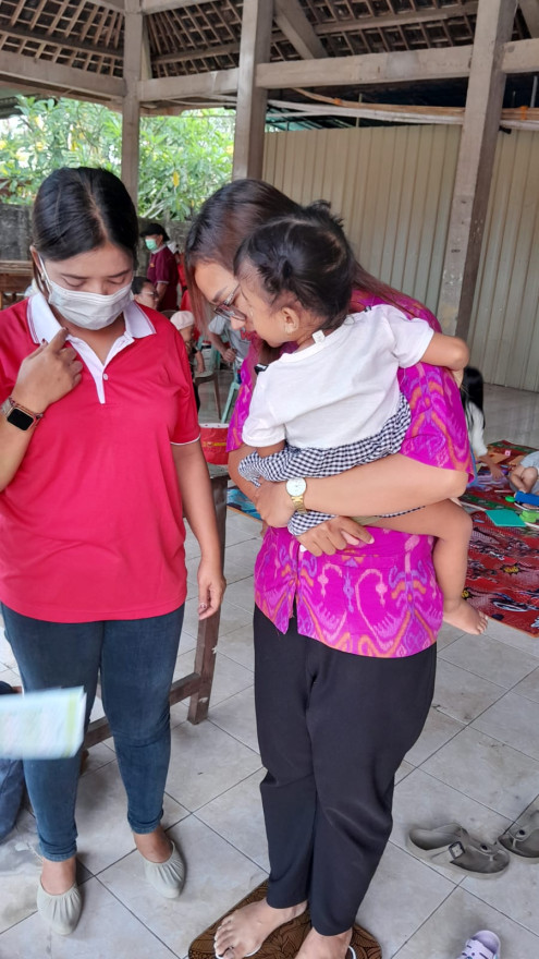 PMT BALITA BANJAR DINAS BUNUT PUHUN